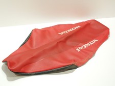 Honda CRF 450 R 250 X 04-18 Leather Seat Cover, Red 77101-MEN-670 - Genuine OE