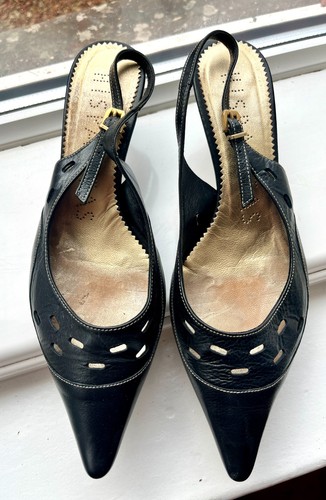 Hispanitas black leather