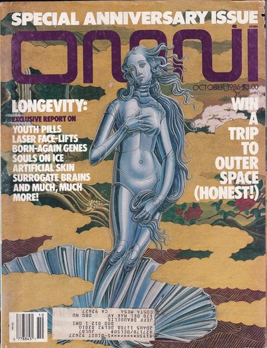 Omni magazine october 1986 - magazine,