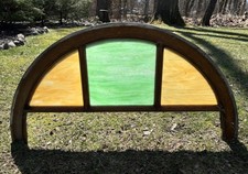 Antique Stained Slag Glass