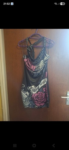 Halter neck summer mini - neck, dress
