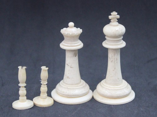 Bone ivory king and - ivory,