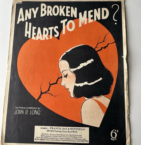 Vintage sheet music - vintage, x11