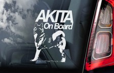 AKITA Car Sticker, American
