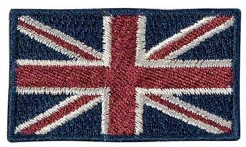 Triumph union jack flag - jack, patch