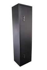 6 Gun Cabinet Grey Extra Wide And Deep BS7558/92 7 Lever Locks Police Approved