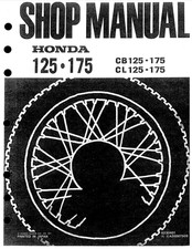 Honda CB125 CL125 CB175 CL175