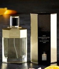 Next Mens Signature Gold 100ml Eau De Toilette -  NEW WITH DAMAGED BOX