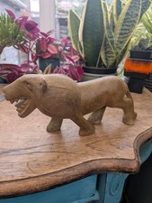 Hand-Carved 24cm African