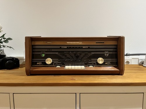 Philips tube radio b5x23a - radio,
