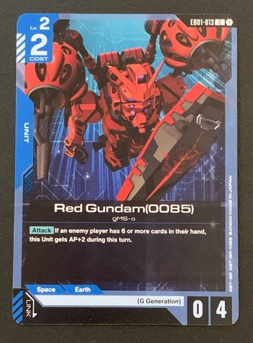 Gundam tcg eb01 eternal - eb01,