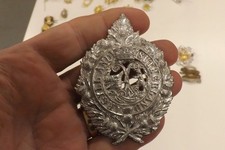 MILITARY STAYBRIGHT ARGYLL AND SUTHERLAND HIGHLANDERS 8CM BY 6CM (327)