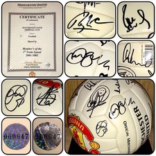 MUFC Hologram (#000647) COA
