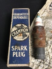CHAMPION SPARK PLUG J5 J-5 DETACHABLE 14MM ⅜ VINTAGE CAR PETROL ENGINE