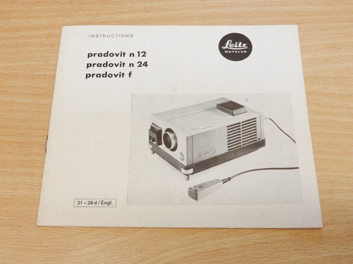 Leitz pradovit n12 - n12,, f