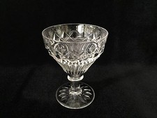 John Walsh England Walsh Crystal Wine Glass Goblet, 5 1/3" Tall x 4 1/4" Dia