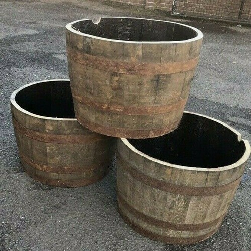 Solid half oak wine - solid, whisky