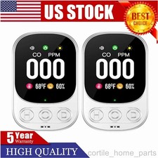 2PC Carbon Monoxide Detector