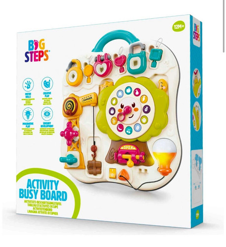 Big steps activity busy - steps, board