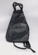 Jobis Black Genuine Leather Multiway Backpack/Bag