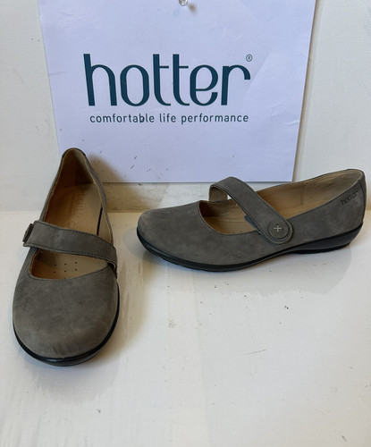 Hotter robyn flat - robyn, leather