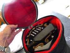 Rochelle   30+1  Button Anglo type Concertina. Bagged. VGC