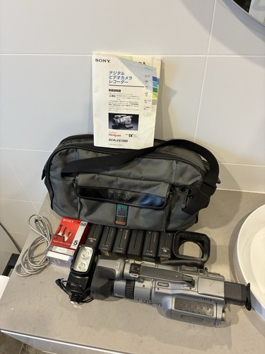 Sony handycam dcr vx1000 - sony,