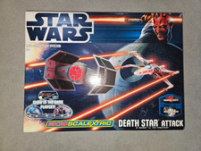 Rare Star Wars Micro Scalextric Death Star Attacks, Boxed - Immaculate