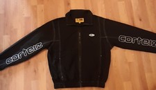Corteiz Black Zip-Up Windbreaker Jacket - Size M