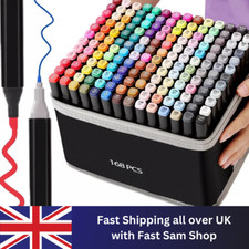 80 Colors Alcohol Markers Dual