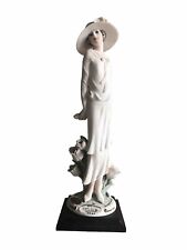 Tulip 1734F by Giuseppe Armani Figurine Florence 2002 Lady in Hat Good Condition