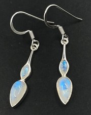 Rainbow moonstone elegant drop