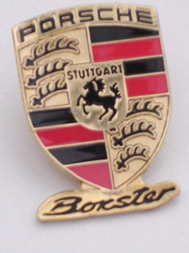 Porsche boxster tie pin badge - badge,