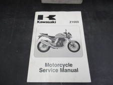 2005 Kawasaki Z1000 OEM Factory Motorcycle Service Manual P/N 99924-1310-04