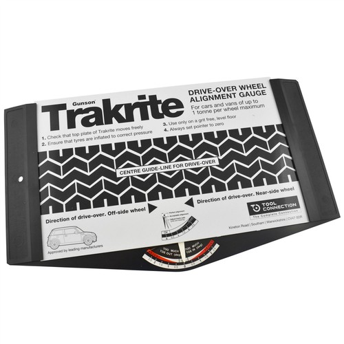 Wheel alignment tracking - alignment, gauge