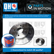 2x Brake Discs Pair Solid Rear 253mm BDC3583 Quinton Hazell Set 1073756 1323621