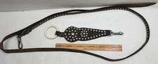 Vtg Horse Harness Leather Line