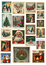 1 x A4 Rice Paper Decoupage -