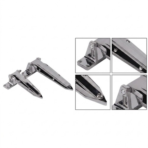 Single spring for rise - single, hinge