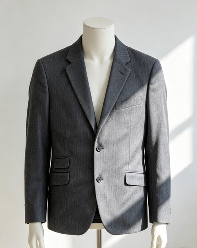 Jeff banks 48r grey - grey, wool