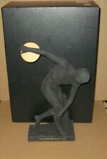 Wedgwood BLACK & YELLOW Jasperware OLYMPIC DISCUS THROWER Figure 2012 Boxed