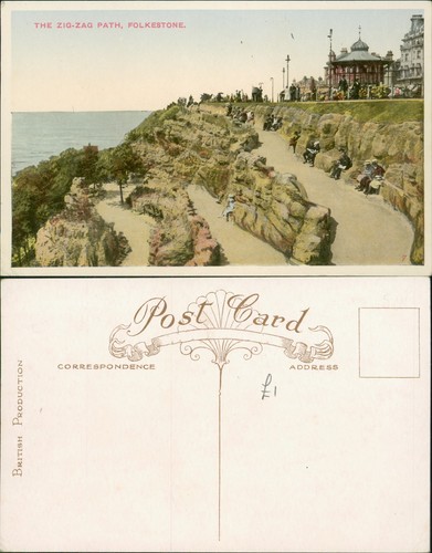 Folkestone zig zag path - zag,
