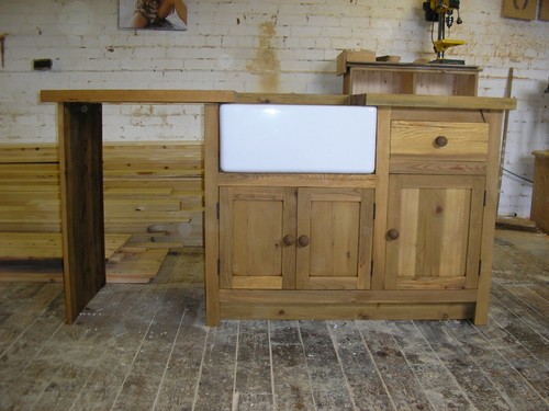 Belfast sink units oak - ,