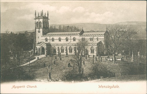 Wensleydale aysgarth church - wensleydale;,