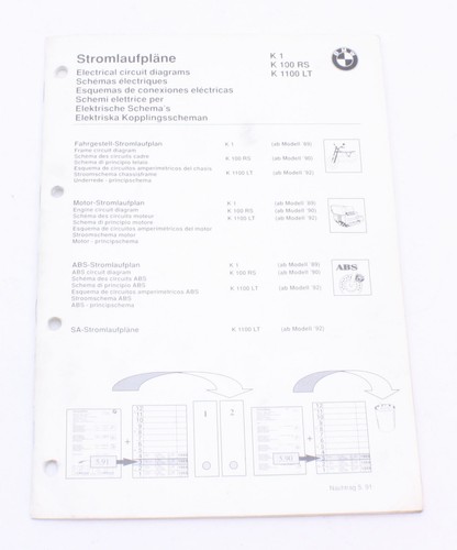 Genuine bmw k100rs k1100lt - k1,