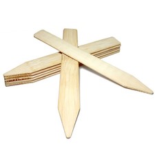 Bamboo Stick-In Plant Labels | Garden Markers/Flower Seedling Labelling Sticks