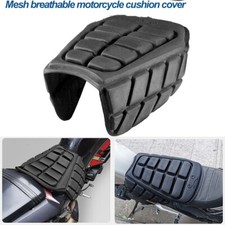 Universal Motorcycle Air Comfort Gel Seat Cushion Pad Cover Pressure Relief
