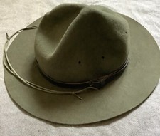 Vintage felt boy scout hat 'Bukta' brand