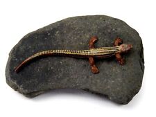 Basking Rock Vivarium Small Flat Stone Ornament Lizard Gecko Spider #E