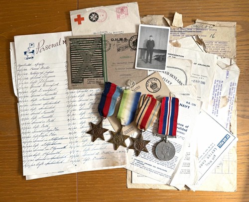 Ww2 royal navy - medal, group